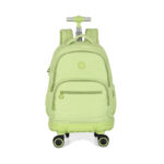 Mochila Com Rodinhas - Verde