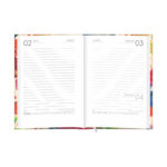 Agenda Diária Rubi 2026 - Cores Sortidas