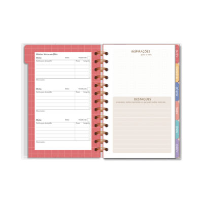 Planner Espiral Permanente – Cachorro Na Janela