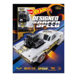 Caderno Brochura Costurado Sem Mola Universitário Grande Capa Dura 48 Folhas Hot Wheels - Estampas S