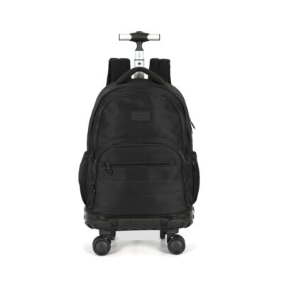 Mochila Com Rodinhas - Preta
