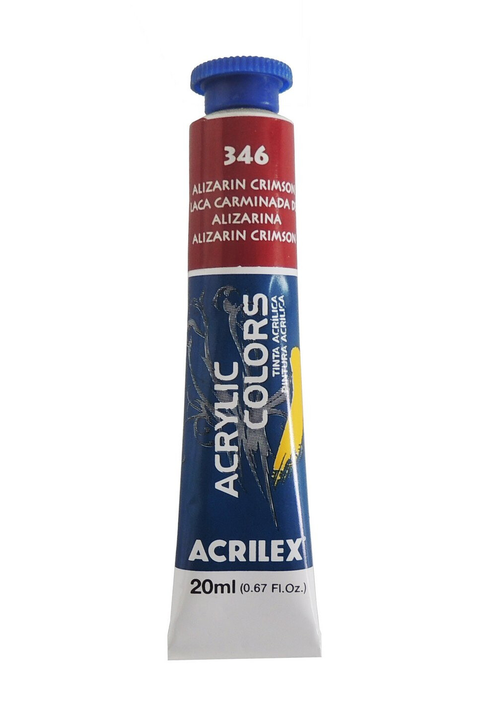 Tinta AcrÍlica Tela 20ml - Alizarin Crimson Tinta AcrÍlica Tela 20ml - Alizarin Crimson