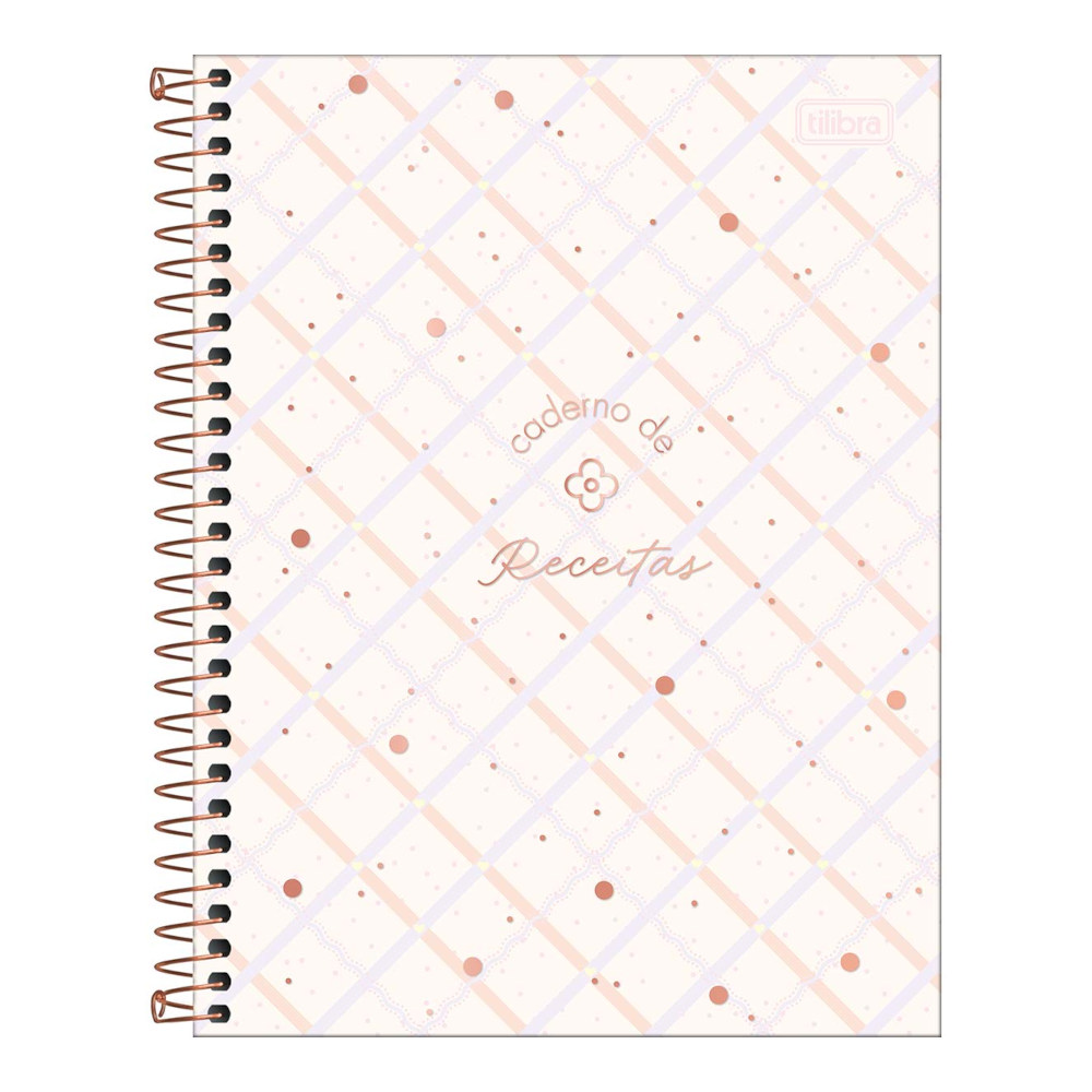 Caderno Espiral De Receitas Soho - Estampas Sortidas Caderno Espiral De Receitas Soho - Estampas Sortidas