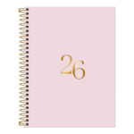 Agenda Espiral M7 Vanilla 2026 - Cores Sortidas