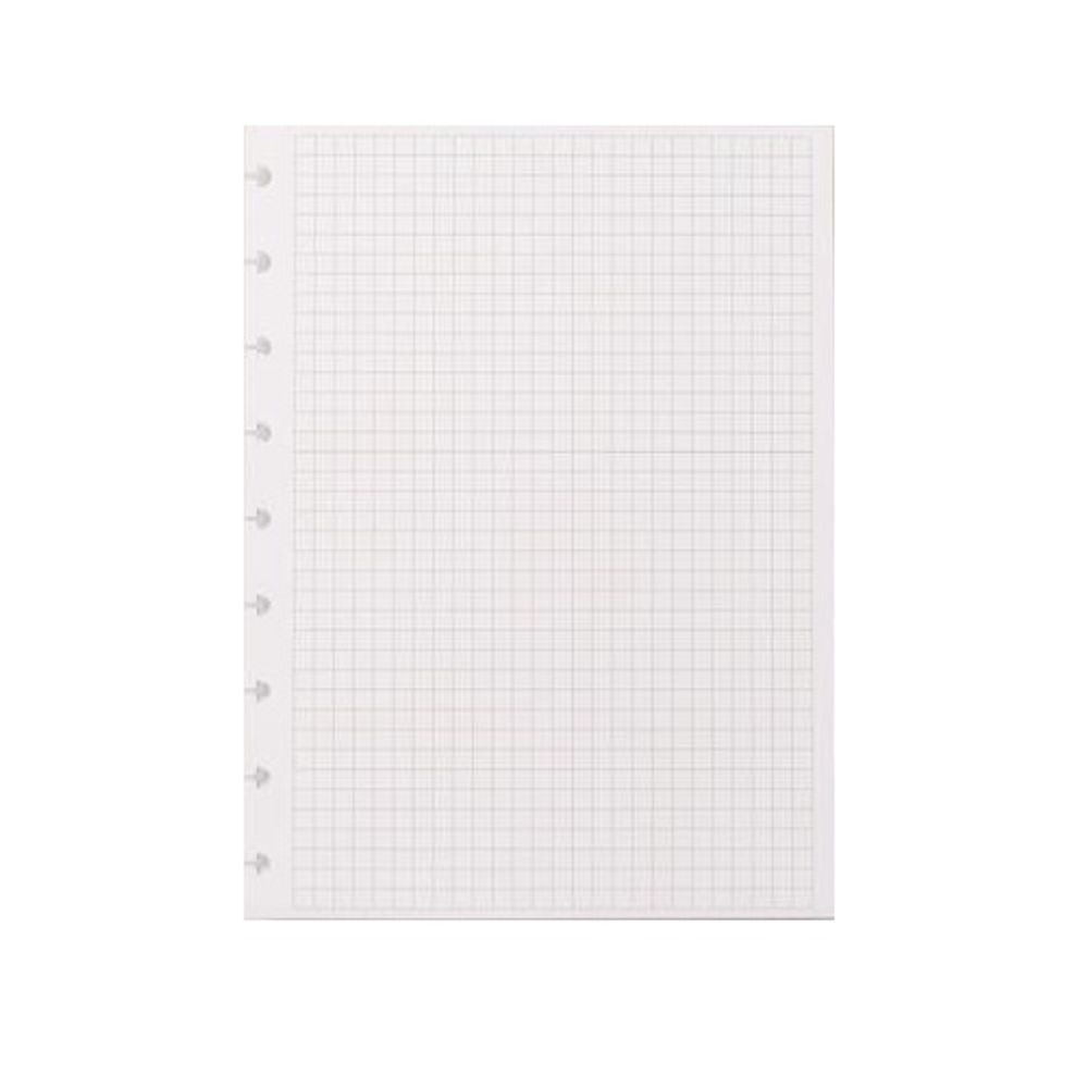 Refil Caderno Quadriculado Com 50 Folhas 172x231mm Refil Caderno Quadriculado Com 50 Folhas 172x231mm
