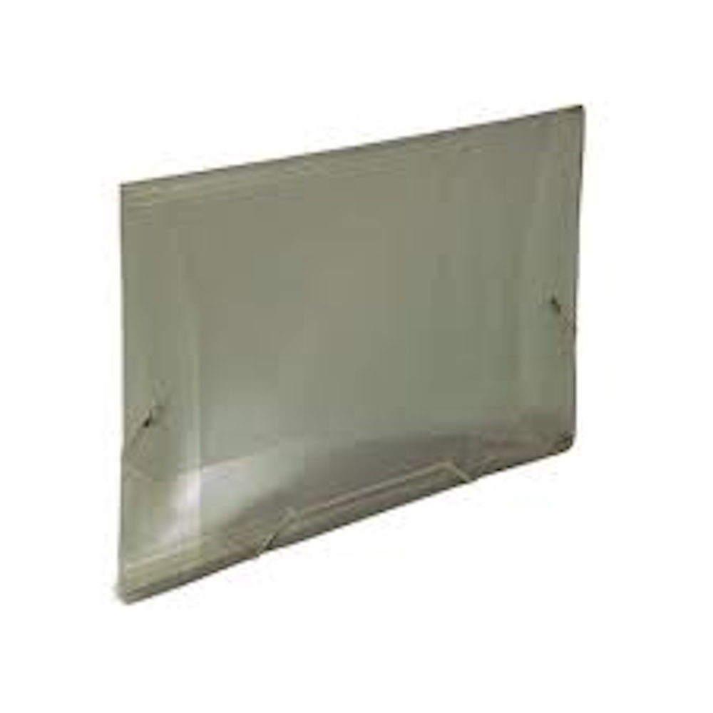 Pasta Com Elástico Ofício 332x232mm - Fumê Pasta Com Elástico Ofício 332x232mm - Fumê