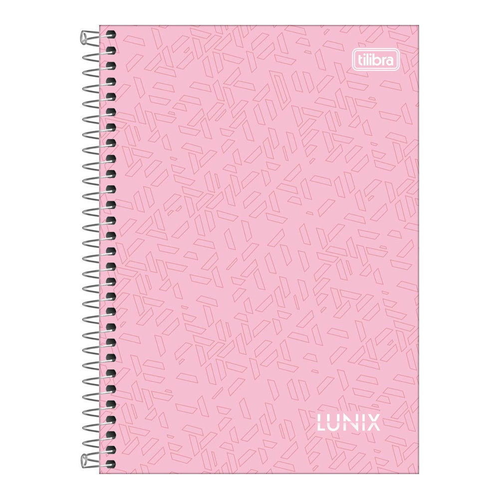 Caderno 1/4 Pequeno Espiral Capa Dura 80 Folhas Lunix - Cores Sortidas Caderno 1/4 Pequeno Espiral Capa Dura 80 Folhas Lunix - Cores Sortidas