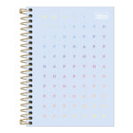 Caderneta Espiral Capa Dura 80 Folhas Happy - Estampas Diversas
