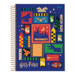 Caderneta Espiral Anotações Harry Potter - Estampas Diversas