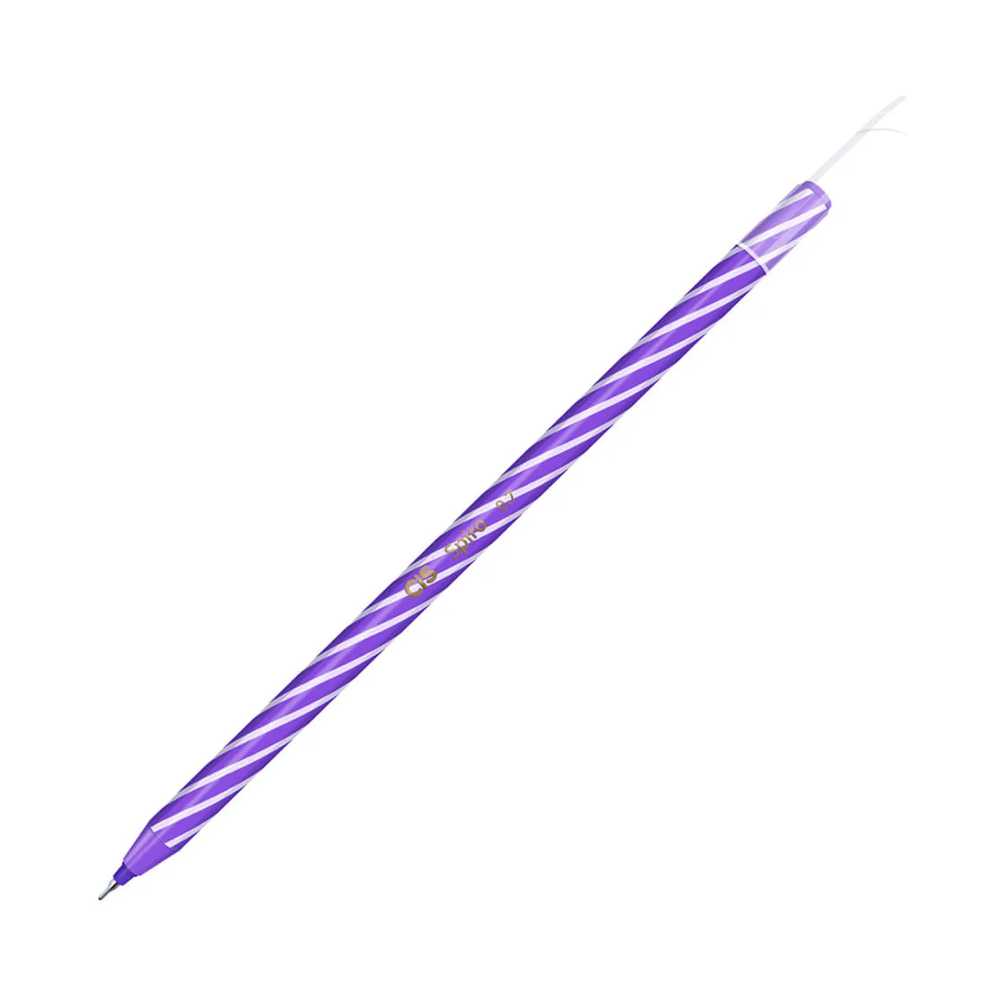 Caneta Esferográfica 0.7mm Spiro - Roxa Caneta Esferográfica 0.7mm Spiro - Roxa
