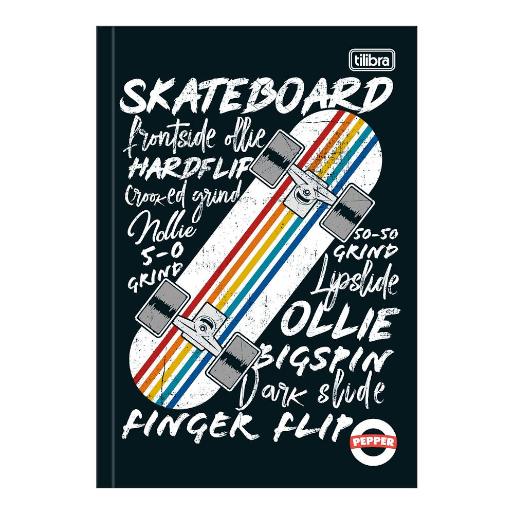 Caderno 1/4 Pequeno Brochura Costurado Sem Mola Capa Dura 40 Folhas Pepper - Estampas Sortidas Caderno 1/4 Pequeno Brochura Costurado Sem Mola Capa Dura 40 Folhas Pepper - Estampas Sortidas