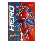 Caderno 1/4 Pequeno Brochura Costurado Sem Mola Capa Dura 80 Folhas Spider-Man - Estampas Sortidas Caderno 1/4 Pequeno Brochura Costurado Sem Mola Capa Dura 80 Folhas Spider-Man - Estampas Sortidas