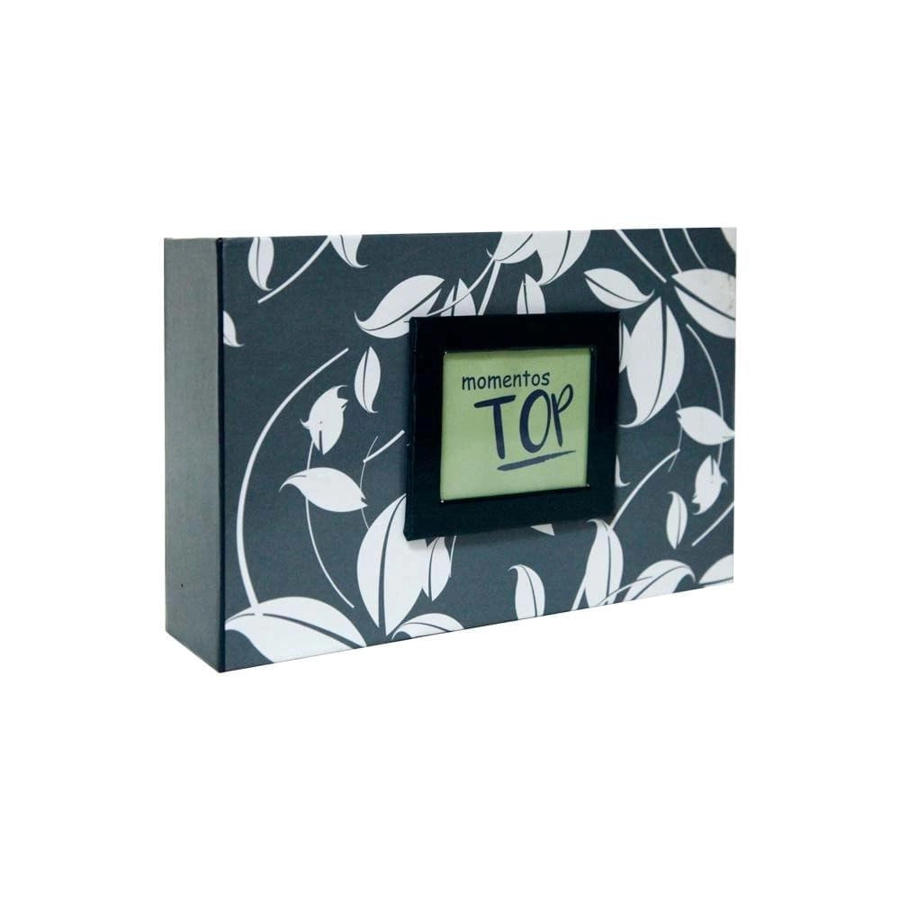 Álbum Fotográfico 10x15cm Para 100 Fotos Com Janela Personalizável - Momentos Top Álbum Fotográfico 10x15cm Para 100 Fotos Com Janela Personalizável - Momentos Top