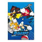 Caderno 1/4 Pequeno Brochura Costurado Sem Mola Capa Dura 80 Folhas Sonic - Estampas Sortidas Caderno 1/4 Pequeno Brochura Costurado Sem Mola Capa Dura 80 Folhas Sonic - Estampas Sortidas
