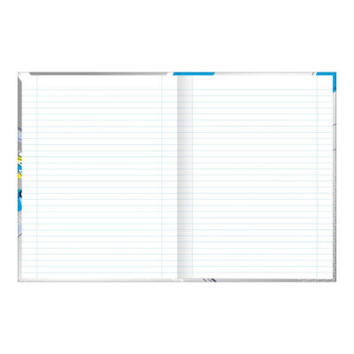 Caderno Brochura Costurado Sem Mola Universitário Grande Capa Dura 80 Folhas Sonic – Estampas Sortid