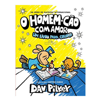 O Homem Cão Com Amor - Um Livro Para Colorir