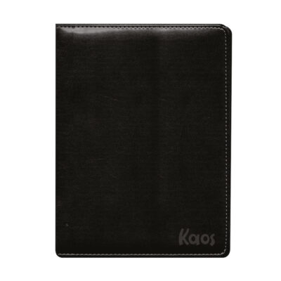 Agenda Costurada Kaos 2026 - Preta