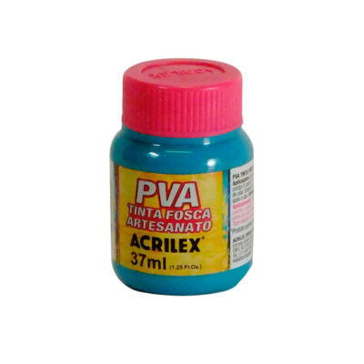 Tinta Fosca Pva 37ml - Azul Piscina