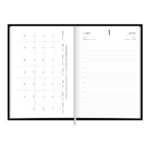 Agenda Costurada M5 Napoli 2026 - Preta Agenda Costurada M5 Napoli 2026 - Preta