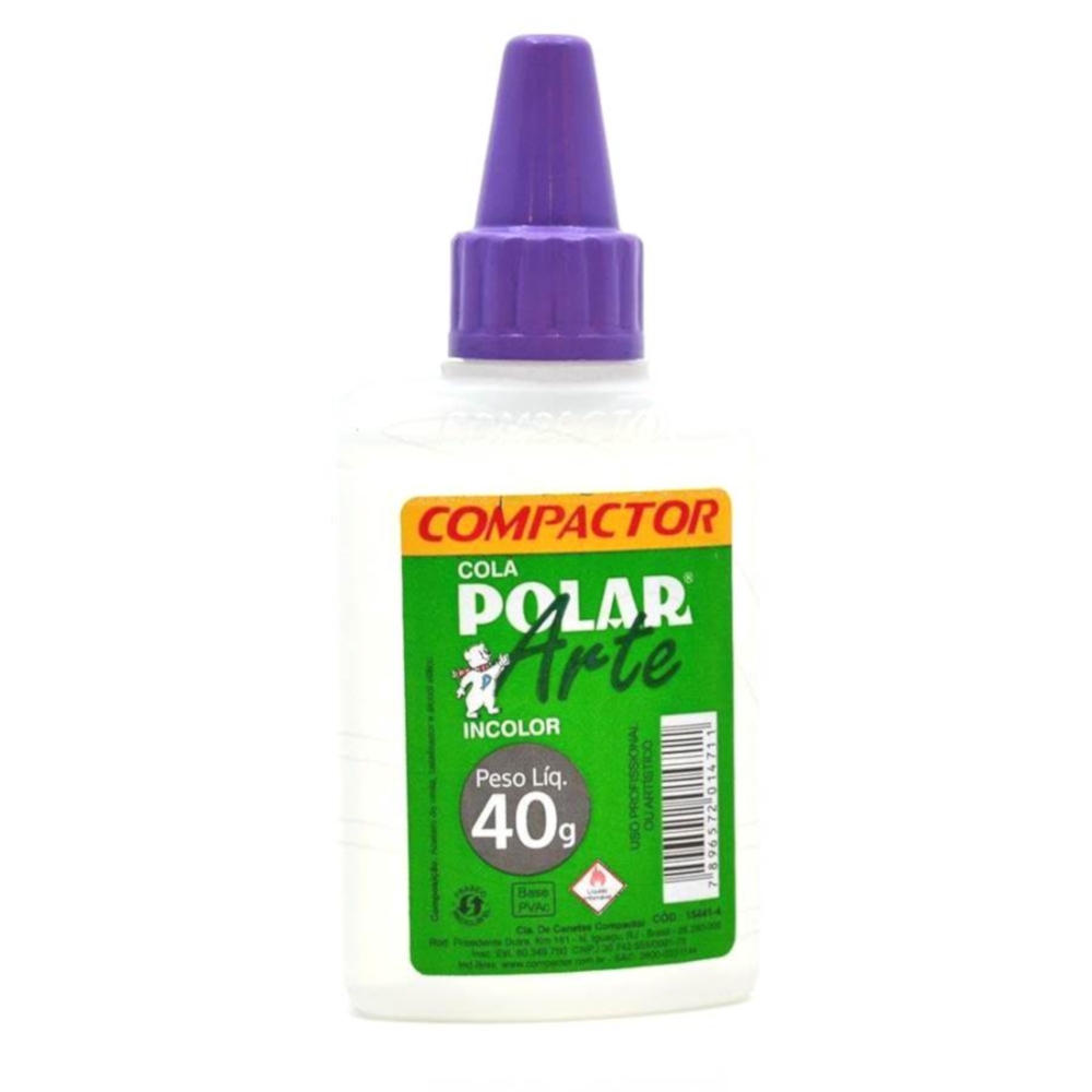 Cola Polar Arte 40grs - Incolor Cola Polar Arte 40grs - Incolor