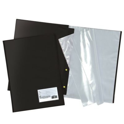 Pasta CatÁlogo 50 Folhas - Preta