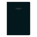 Planner Grampeado M7 Cambridge 2026 - Preta