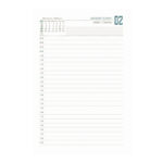 Agenda Costurada Executiva Office Com Índice 2026 - Cores Sortidas