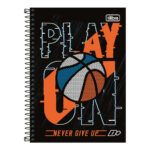 Caderno 1/4 Pequeno Espiral Capa Dura 200 Folhas D+ : Estampas Sortidas