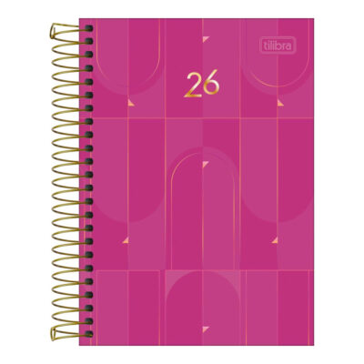 Agenda Espiral M5 Spot 2026 - Cores Sortidas