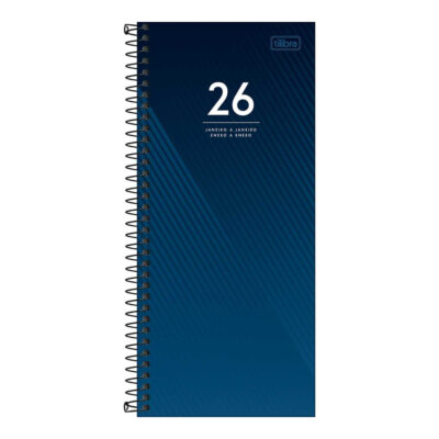 Agenda Executiva Espiral Diária Comercial 2026 - Ideale