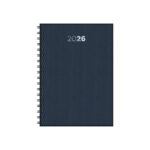 Agenda Espiral Semanal Diamante 2026 - Cores Sortidas