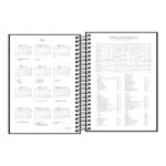 Agenda Espiral M4 Pepper 2026 - Preta