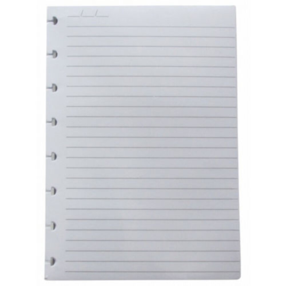 Refil Caderno Com Pauta A5 Com 50 Folhas 140x200mm Refil Caderno Com Pauta A5 Com 50 Folhas 140x200mm