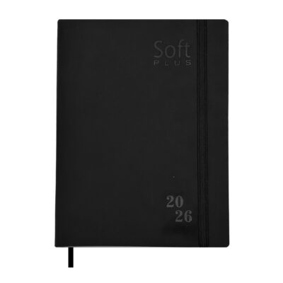 Agenda Costurada Soft Plus 2025 - Cores Sortidas