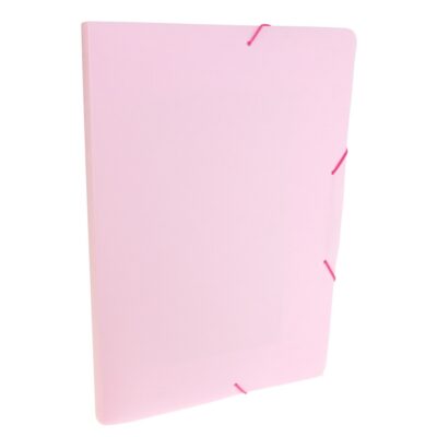 Pasta Com ElÁstico OfÍcio Lombo 2 Cm Linho Serena - Rosa Pastel