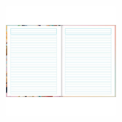 Caderno Brochura Costurado Sem Mola Caligrafia Capa Dura 40 Folhas Princesa – Estampas Diversas