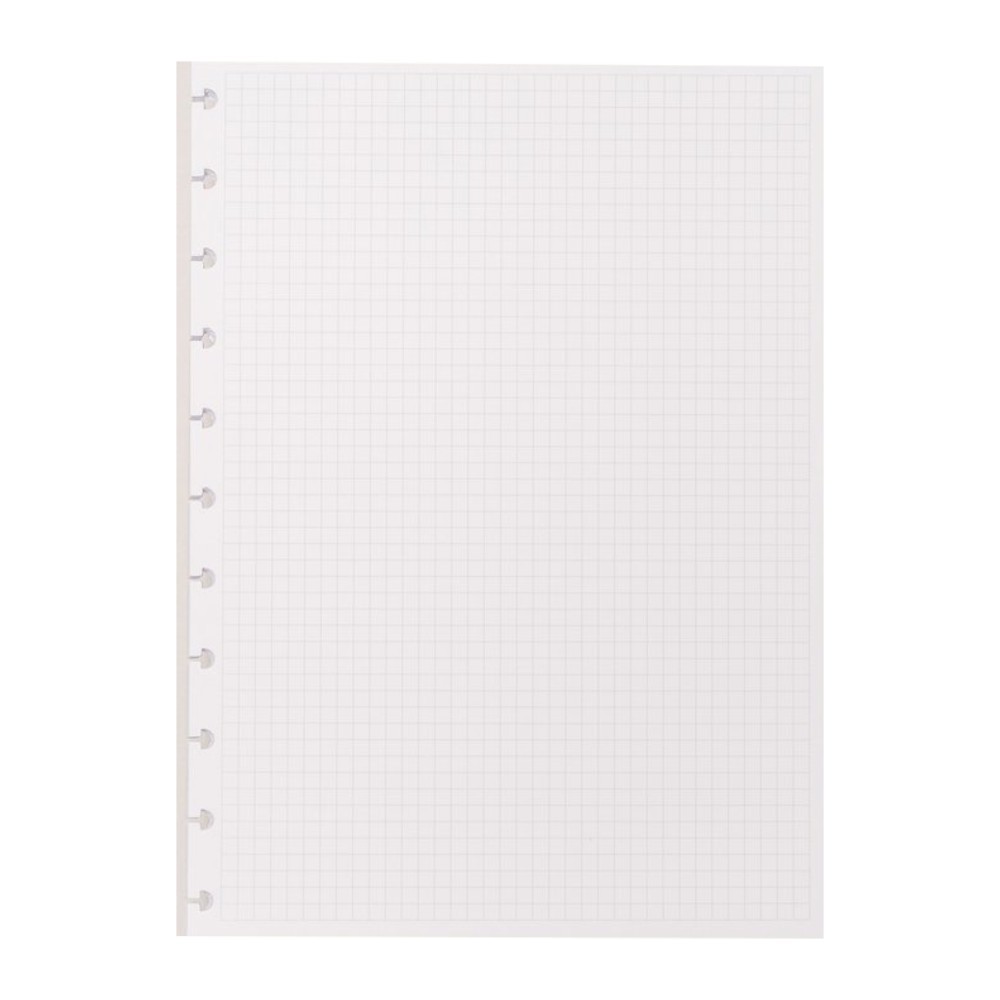 Refil Caderno Quadriculado 50f - 200x275mm Refil Caderno Quadriculado 50f - 200x275mm