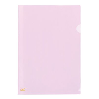 Pasta Em L A4 Breeze - Rosa