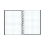 Caderno Espiral Universitário Grande Capa Dura 80 Folhas Quadriculado 7x7mm - Cores Sortidas