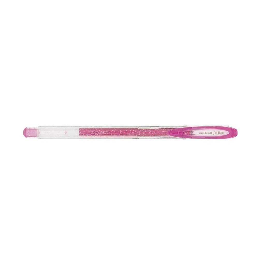 Caneta Uni Signo Gel 1.0mm - Rosa Glitter Caneta Uni Signo Gel 1.0mm - Rosa Glitter