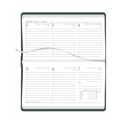 Agenda Costurada Málaga 2026 – Cores Sortidas