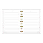 Caderno Espiral Colegial Médio Capa Dura 80 Folhas Tilidisco West Village - Preto