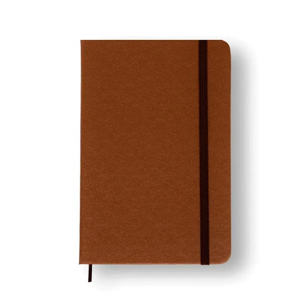 Caderneta Anotações 160 Folhas Com Pauta Clássica - Caramelo Caderneta Anotações 160 Folhas Com Pauta Clássica - Caramelo