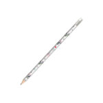 Lápis Preto Redondo Com Borracha N.2 Panda - Cores Diversas