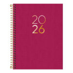 Agenda Espiral M7 Lume 2026 - Cores Sortidas