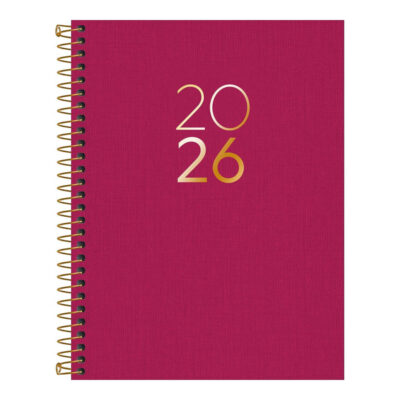 Agenda Espiral M7 Lume 2026 - Cores Sortidas
