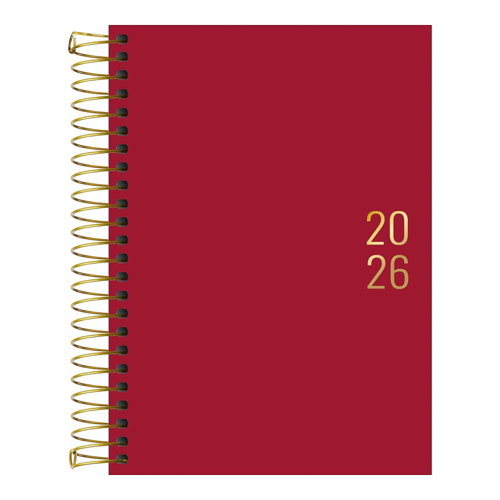 Agenda Espiral M5 Napoli 2026 - Cores Sortidas Agenda Espiral M5 Napoli 2026 - Cores Sortidas