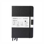 Caderneta De Anotações Miolo Triplo - Preta