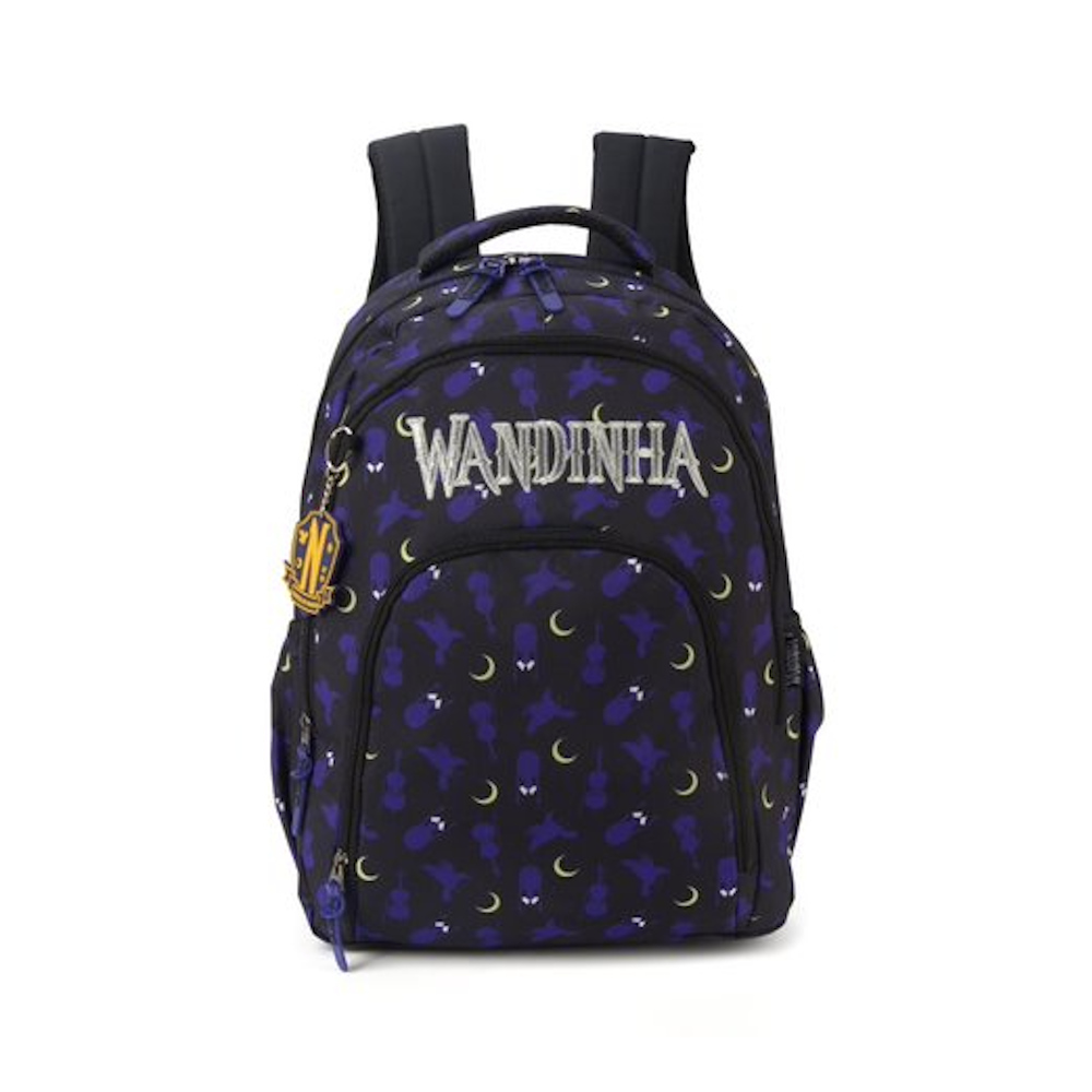 Mochila Para Laptop Wandinha - Preta Mochila Para Laptop Wandinha - Preta