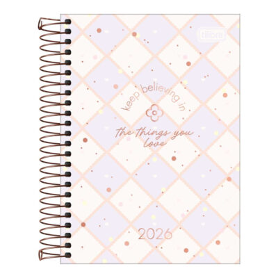 Agenda Espiral M5 Soho 2026 - Estampas Sortidas